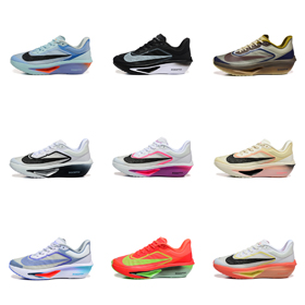 Nike Zoom Fly 6 Comfortable and versatile non-slip support rebound low-top running sneakers-2672