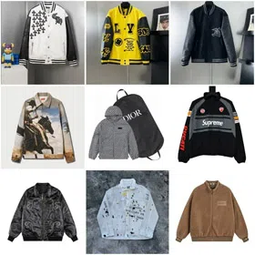 Chrome Hearts CH Louis Vuitton LV Supreme Zipper Sports Jacket-4394  