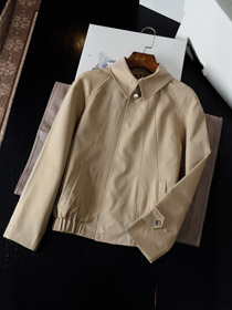 Burberry new square-neck workwear-style jacket-5349  