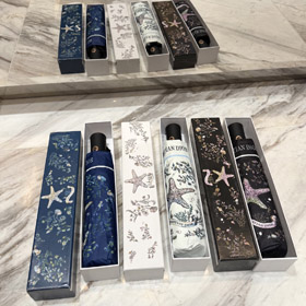 Dior Starfish Ocean Print Folding Umbrella-6499  