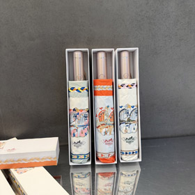 Hermès Vintage Equestrian Series Umbrella-6519  